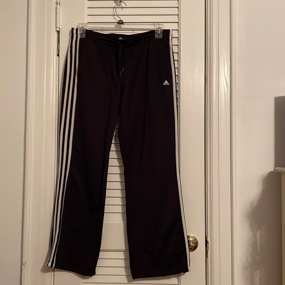 Adidas joggers wide leg